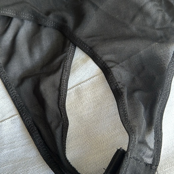 Bodysuit with rhinestones, adjustable straps in excellent condition - Picture 7 of 8